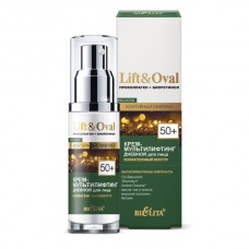 Lift&Oval 50+. Dienas krēms-multiliftings sejai Kolagēna kontūrs (50 ml)